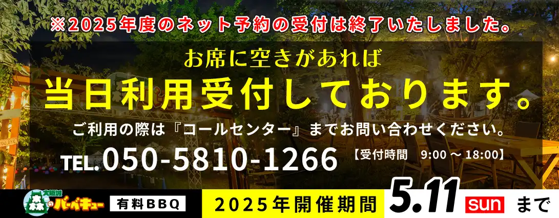 ナイトBBQ